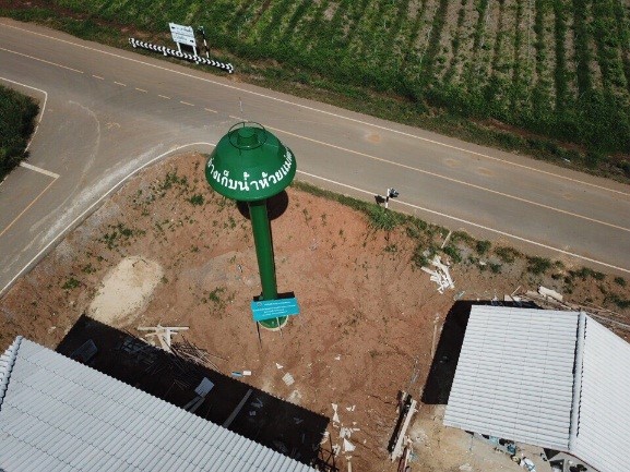 โครงการอ่างเก็บน้ำห้วยแม่ตะกึงพร้อมระบบส่งน้ำอันเนื่องมาจากพระราชดำริ  ตำบลสมเด็จเจริญ อำเภอหนองปรือ จังหวัดกาญจนบุรี