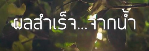 Ep32 ผลสำเร็จจากน้ำ