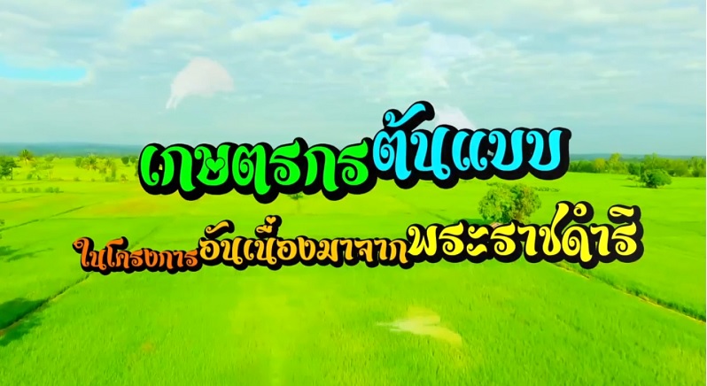 สกู๊ป เกษตรกรต้นแบบ ในโครงการอันเนื่องมาจากพระราชดำริ ตอนที่ 17 เกษตรกรต้นแบบความสำเร็จตามแนวพระราชดำริ