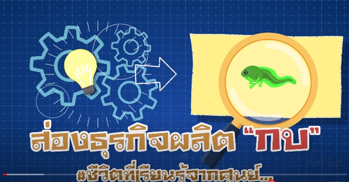 ปี 2566 : ชีวิตที่เรียนรู้จากศูนย์ EP.3 ส่องธุรกิจผลิตกบ