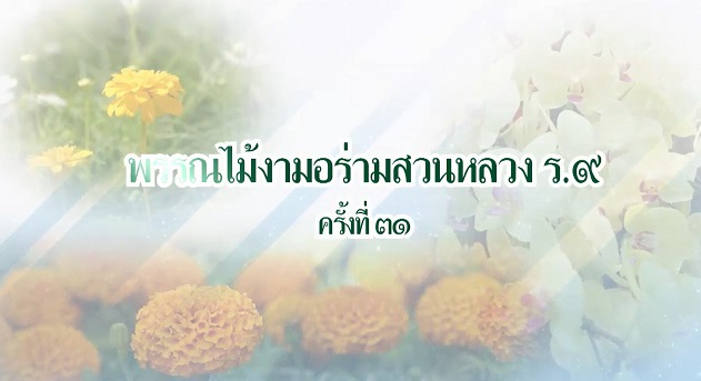 สารคดีเชิงข่าว ชุด ประโยชน์สุขปวงประชา ปี 2561 ตอนที่ 28 : พรรณไม้งามอร่ามสวนหลวง ร.9 ครั้งที่ 31