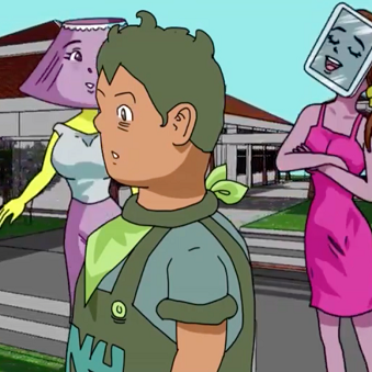 animation นวัตกรรมการ์ตูนองค์ความรู้ตามแนวพระราชดำริ ตอน " HAPPY ที่ภูพาน" clip 1