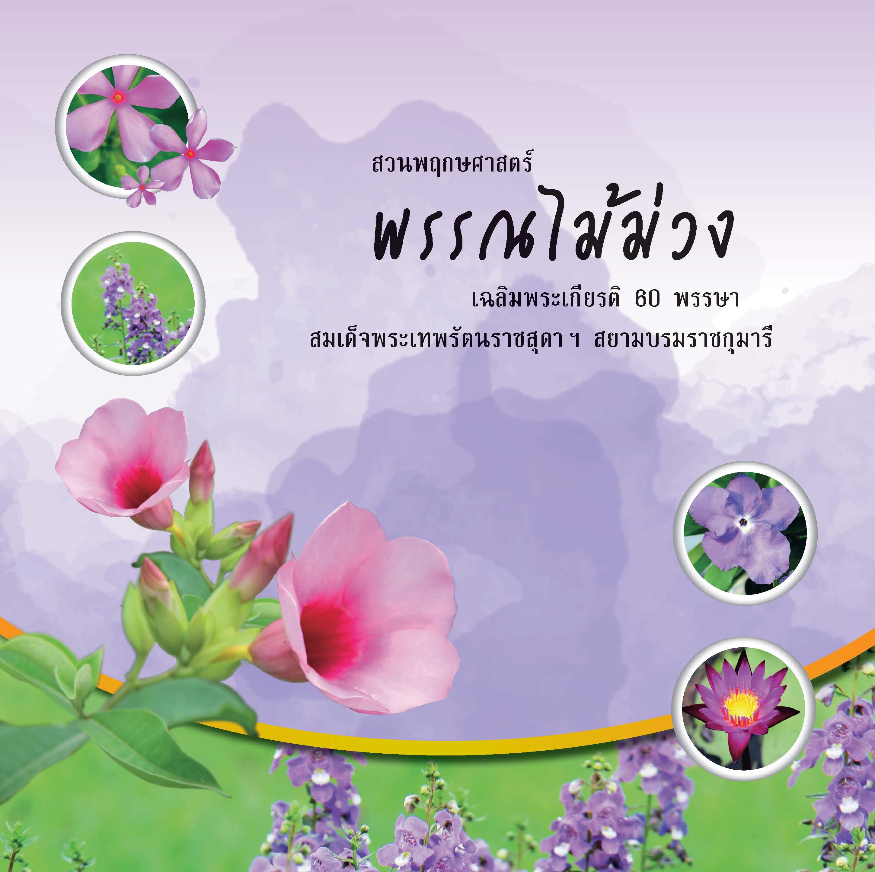 พรรณไม้ม่วง เฉลิมพระเกียรติ 60 พรรษา สมเด็จพระเทพรัตนราชสุดา ฯ สยามบรมราชกุมารี